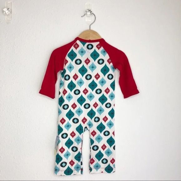 NWT Kickee Pants romper vintage ornaments size 3-6 months - Picture 2 of 7